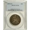 Image 3 : 1870-CC 50C VF30 PCGS. The highpoints are moderately w 