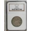 Image 3 : 1877-S 50C MS66 NGC. Type One Reverse. The generous mi 