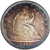 Image 1 : 1878 50C PR65 Cameo PCGS. Type Two Reverse. One of the 