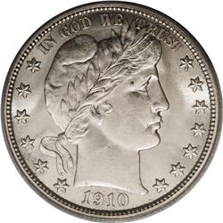 1910 50C MS65 PCGS. Ex: Friend. A brilliant and lovely 