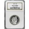 Image 3 : 1893 50C PR67 Cameo NGC. A powerful strike has left it 