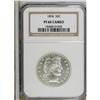 Image 3 : 1894 50C PR66 Cameo NGC. Bright snow-white overall, th 