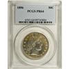 Image 1 : 1896 50C PR64 PCGS. Pale golden toning graces the uppe 