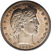 Image 1 : 1897 50C PR65 Cameo PCGS. The golden-bronze patina tha 