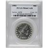 Image 3 : 1901 50C PR66 Cameo PCGS. There are no hairlines or co 