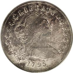 1795 S$1 Draped Bust, Centered VF30 PCGS. B-15, BB-52, 