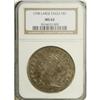 Image 3 : 1798 S$1 Large Eagle MS62 NGC. B-9, BB-121, R.5. This 