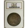 Image 3 : 1799 S$1 AU50 NGC. B-10, BB-163, R.2. Intermediate Die 