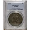 Image 3 : 1803 S$1 Small 3 VF25 PCGS. B-1, BB-251, R.4. Dusky me 