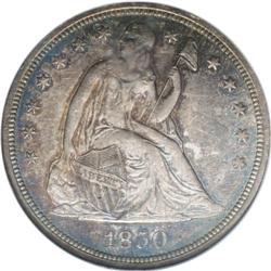 1850 S$1 MS61 NGC. Breen-5443. The 1850 is a challengi 