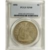 Image 1 : 1856 S$1 XF40 PCGS. A lightly worn and well struck pre 