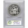 Image 4 : 1867 S$1 PR64 Cameo PCGS. The obverse shows a light go 