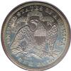 Image 2 : 1872 S$1 PR64 PCGS. Ice-blue and jade-green toning pre 