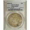 Image 3 : 1875-CC T$1 Chop Mark MS63 PCGS. Type One Reverse. Two 