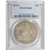 Image 1 : 1875-S T$1 MS62 PCGS. A strongly lustrous example that 