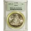 Image 3 : 1875-S T$1 MS64 PCGS. Type One Reverse. Large S mintma 
