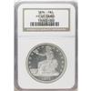 Image 3 : 1876 T$1 PR65 Cameo NGC. Type One Obverse / Type Two R 