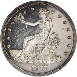 1877 T$1 PR62 Cameo PCGS. Even more crisply struck tha 
