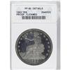 Image 1 : 1882 T$1 --Cleaned--ANACS. PR60 Details. The boldly imp 