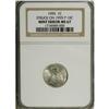 Image 1 : 1995 1C --Struck on a 1995 Dime--MS67 NGC. Somehow, a d 