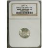 Image 1 : 2001 1C --Struck on a 2001 Dime--MS68 NGC. Remarkably w 