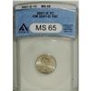 Image 3 : 2001-D 1C MS65 Red ANACS.From The Dale A. Konigsburg C 