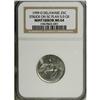 Image 1 : 1999-D 25C Delaware--Struck on a Nickel Planchet--MS64 