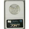 Image 2 : Undated 50C 40% Silver--35% Curved Clip--MS65 NGC. A w 