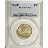 Image 1 : 1932-D 25C MS62 PCGS. Thin gray-orange toning is noted 