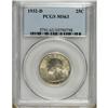 Image 3 : 1932-D 25C MS63 PCGS. Pearl-gray, orange-gold, and lem 