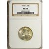 Image 1 : 1932-S 25C MS64 NGC. Softly lustrous with golden-tan t 