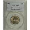 Image 3 : 1932-S 25C MS65 PCGS. Mottled chestnut-gold and battle 