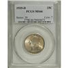 Image 1 : 1935-D 25C MS66 PCGS. Mottled burnt orange and cinnamo 