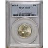 Image 1 : 1935-S 25C MS66 PCGS. A thin coat of powder-blue and y 