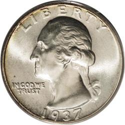 1937-D 25C MS67 PCGS. A blazing Superb Gem that boasts 