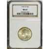 Image 3 : 1937-S 25C MS67 NGC. Pale gold and cream blend through 
