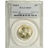 Image 1 : 1938-S 25C MS67 PCGS. A highly lustrous and lightly pa 