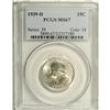 Image 1 : 1939-D 25C MS67 PCGS. Immensely lustrous with a faint 