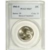Image 1 : 1941-S 25C MS67 PCGS. Well struck, highly lustrous, an 
