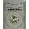 Image 3 : 1942 25C MS67 PCGS. The 1942-P boasts the highest mint 