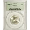 Image 1 : 1942-D 25C MS67 PCGS. Well struck with glistening, int 
