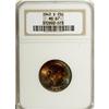 Image 1 : 1942-S 25C MS67 NGC. Highly lustrous and sharply struc 