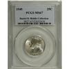 Image 3 : 1945 25C MS67 PCGS. Ex: Daniel D. Biddle Collection. S 