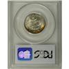 Image 4 : 1946 25C MS67 PCGS. A colorful rainbow of toning cling 