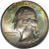 Image 1 : 1954-S 25C MS68 PCGS. This spectacularly toned piece i 