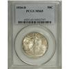 Image 1 : 1934-D 50C MS65 PCGS. Lustrous and generally well stru 