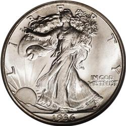 1936-D 50C MS67 NGC. A brilliantly lustrous, untoned s 