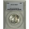 Image 1 : 1941 50C MS67 PCGS. Coruscating luster enlivens this S 