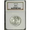 Image 1 : 1943 50C MS67 NGC. A gleaming and solidly struck Super 