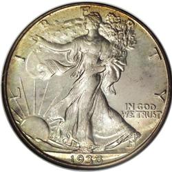 1938 50C PR68 NGC. Hazy patina covers most of the surf 